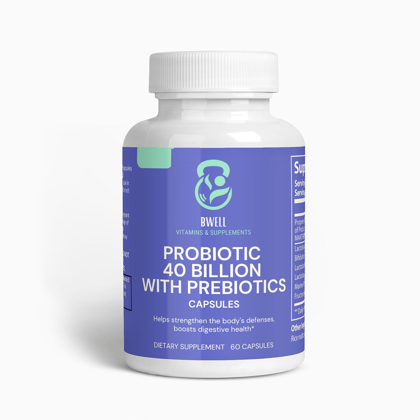Probiotic 40 Billion with Prebiotics