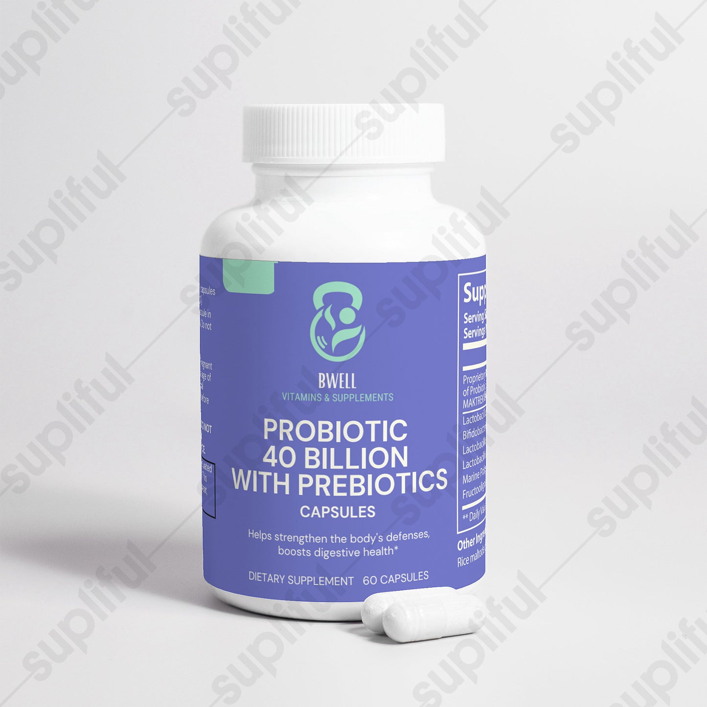 Probiotic 40 Billion with Prebiotics